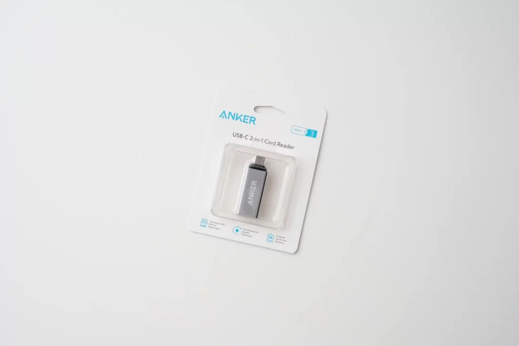 Anker USB-C 2-in-1 カードリーダーの特徴