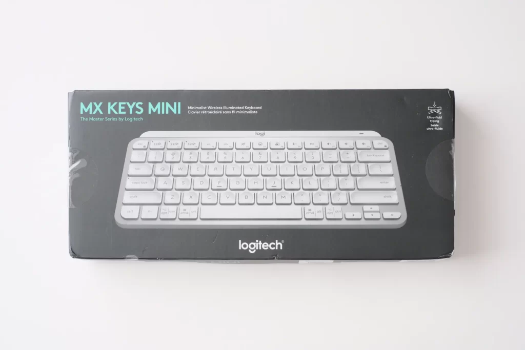 MX KEYS miniの外箱